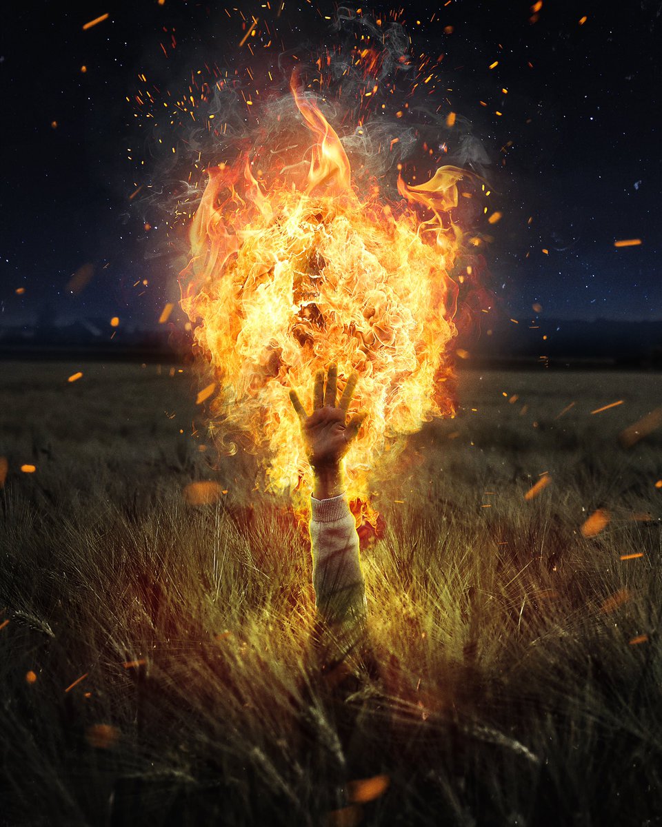 A burning soul 🔥 
Made with <a href="/Photoshop/">Adobe Photoshop</a>