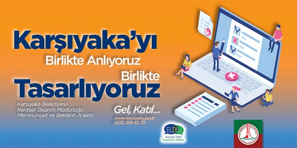 Yerel sorunlara ve karar alma süreçlerine dahil olarak her mahallemizde ayrı ayrı oluşturduğumuz anketimize katılarak Karşıyaka'yı birlikte tasarlamaya hazır mısınız? 

Anket için: karsiyaka.bel.tr/tr/karsiyakayi…

#ELDW #citizenparticipation #democracyweek #democracy #coe #LocalDemocracy