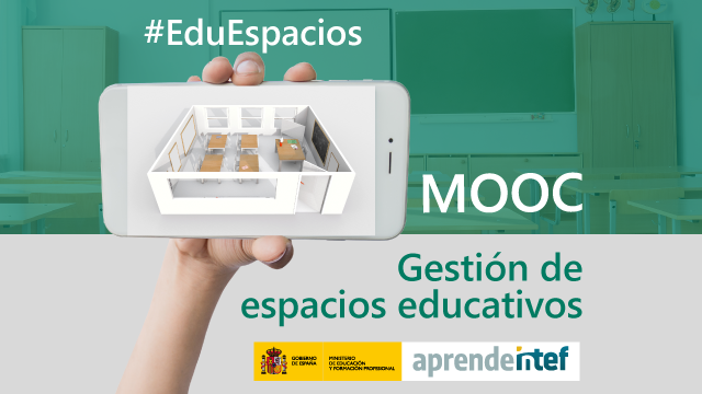educaINTEF's tweet photo. "Hoy comenzamos a aprender a transformar espacios educativos.
¿Aún no te has inscrito?
Inscríbete en el MOOC de #AprendeINTEF “Gestión de espacios educativos (2ª edición)""  #EduEspacios." https://t.co/1igwjI7Nin https://t.co/IerJhIeZ3j
