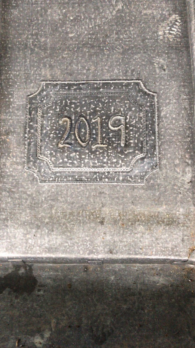 A little finishing touch to a lead roof for E.J. Roberts roofing