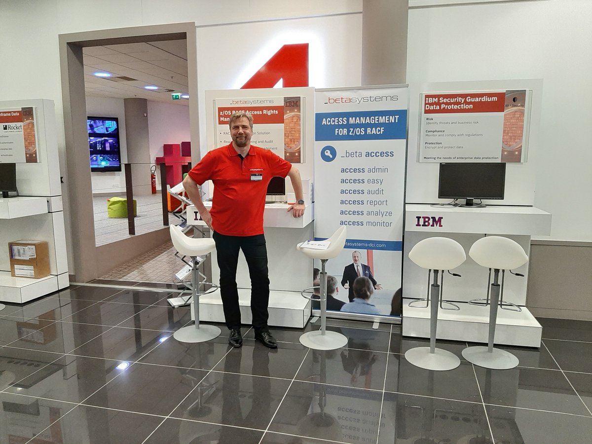 BorisKemp's tweet image. #IBMZsec 2019: Our Senior Manager Product Management Sven Neubert-Pajadon presenting at our booth. And in close proximity to our colleagues from #IBM. Please meet Sven &amp;amp; the #BetaSystems team there.
betasystems-dci.com/en/racf-access…