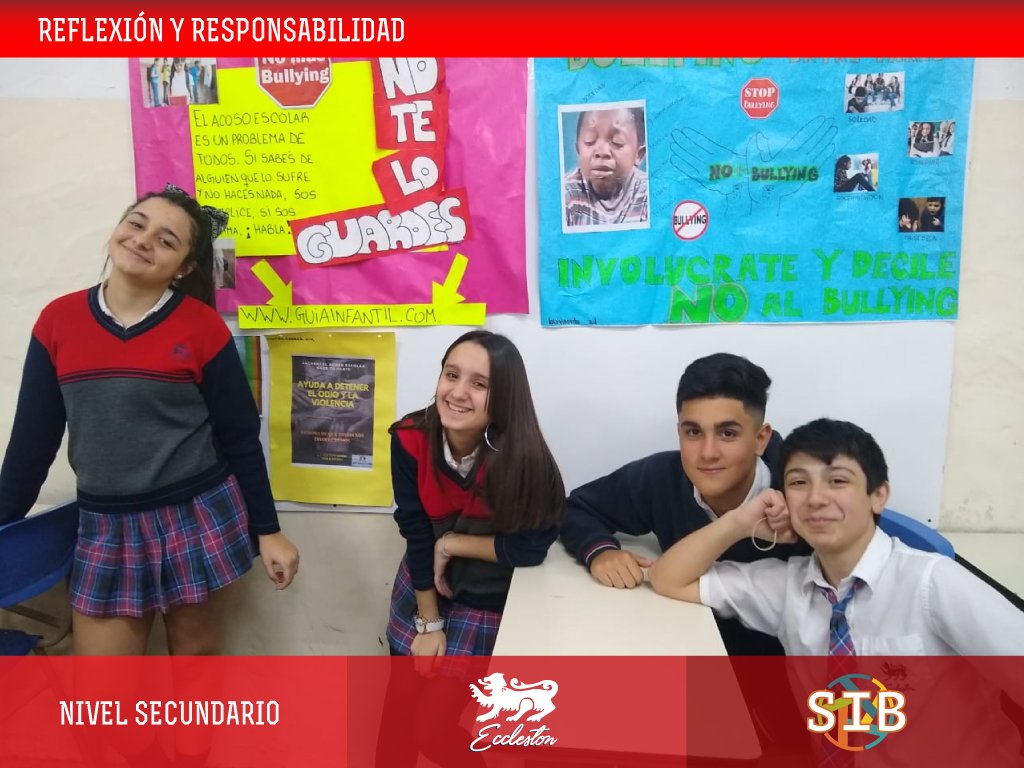 eccleston_lanus's tweet photo. CAMPAÑA PUBLICITARIA || 🔺 En el marco del #ModeloSIB, los estudiantes de #SegundoAñoD del #NivelSecundarioEccleston utilizaron las llaves de #Reflexión y #Responsabilidad para crear propagandas de #concientización | #ModeloSIB | https://t.co/IlzXktd7p7