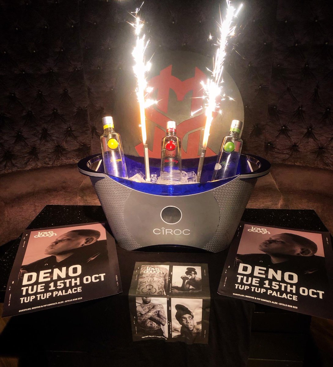 LoveDoughNCL's tweet photo. LOVEDOUGH X DENO LIVE PA

💎 VIP COMPETITION 💎

-1x TABLE 👑 
-8x FREE ENTRIES💸
-1x BOTTLE OF FLAVOURED CIROC 🍑🍏🍒
-1x LoveDough T-Shirt 👕
-UNLIMITED MIXERS🍹

RETWEET &amp; MUST BE FOLLOWING OUR PAGE TO WIN🔌

WINNER ANNOUNCED TONIGHT @ 9PM 
#LoveDoughNCL ❤️💰 https://t.co/rp7pbDKSEc
