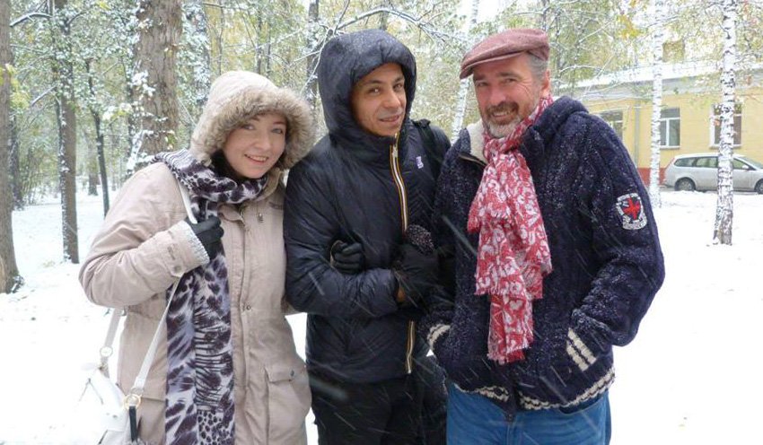 SiobhanOwenFans's tweet photo. @siobhanowen with @roberto_tiranti and #AlanSimon #TristanIseult at #novosibirsk #Siberia #Russia three years ago.... https://t.co/v69CbcKjAM