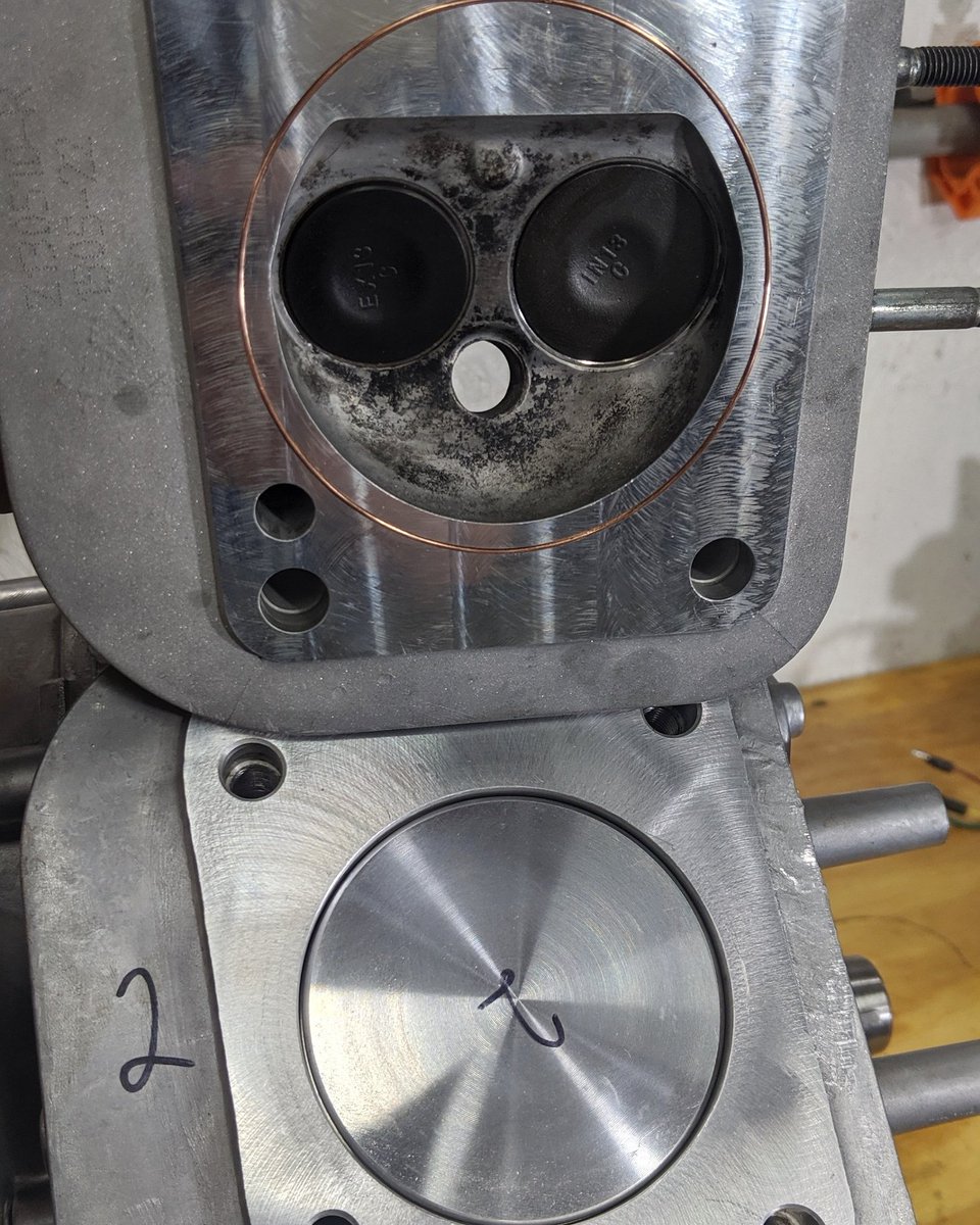 redbeardsgarage's tweet photo. Billet Piston, milled and ported O ring head has been installed on the 670.
•••••••••••••
#RedBeardsGarage #RBGKarts #Performance670 #Predator670 #HondaClone #BigBlock #GoKarts #MiniBike #MudBoat #LongTailBoat #EngineBuild #PerformanceParts #Billet https://t.co/Nm7S1rLs2y