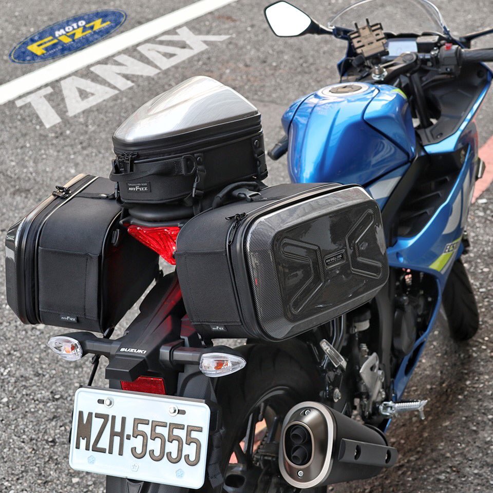 tanaxsales's tweet photo. 小車休旅風😉
MOTOFIZZ MFK-234 ミニシェルケース
MOTOFIZZ MFK-237 シェルシートバッグSS
🏍SUZUKI GSXR 150
#TANAX #MOTOFIZZ #motoryclebags #MFK234 #MFK237 #motorcycle #sidebag #SHELLCASE #seatbag
#SUZUKI #GSXR150 https://t.co/CyAXFoMX58