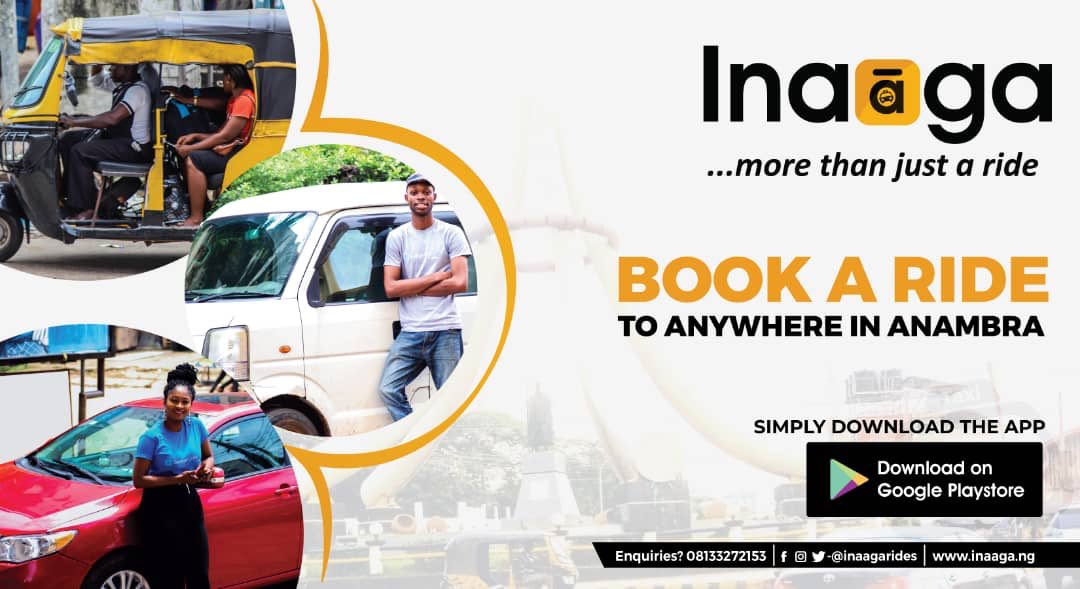 okwuute's tweet photo. If you have any great idea, why not visit IGHub Africa at New market road, Onitsha (Opposite Fidelity bank) 

Users can now download “Inaaga” and enjoy their amazing service. “Inaaga” is only available in Anambra state now. They will launch in Aba next month. https://t.co/5ktT8cShik