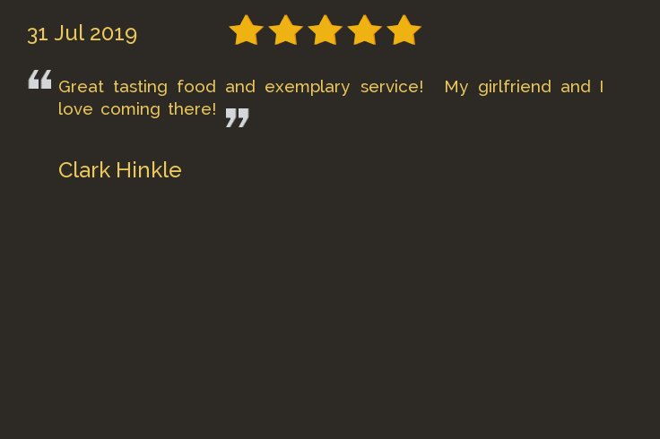 New 5-star from Clark Hinkle: "Great tasting food and exemplary service!  My girlfriend and I love coming there!" Find more at texymexyrestaurantnoblesville.com/testimonials/