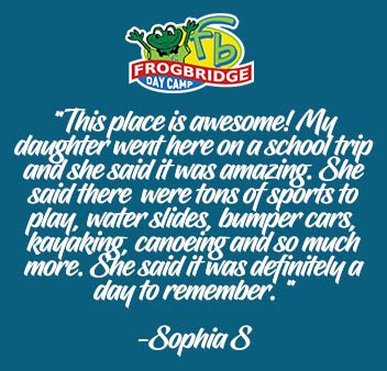 The reviews are in! Check out what people are saying about us on Google and Yelp! We’ve got a lot to be proud of, especially our certified educators who run our day camp groups! but our happy campers are at the top of that list!