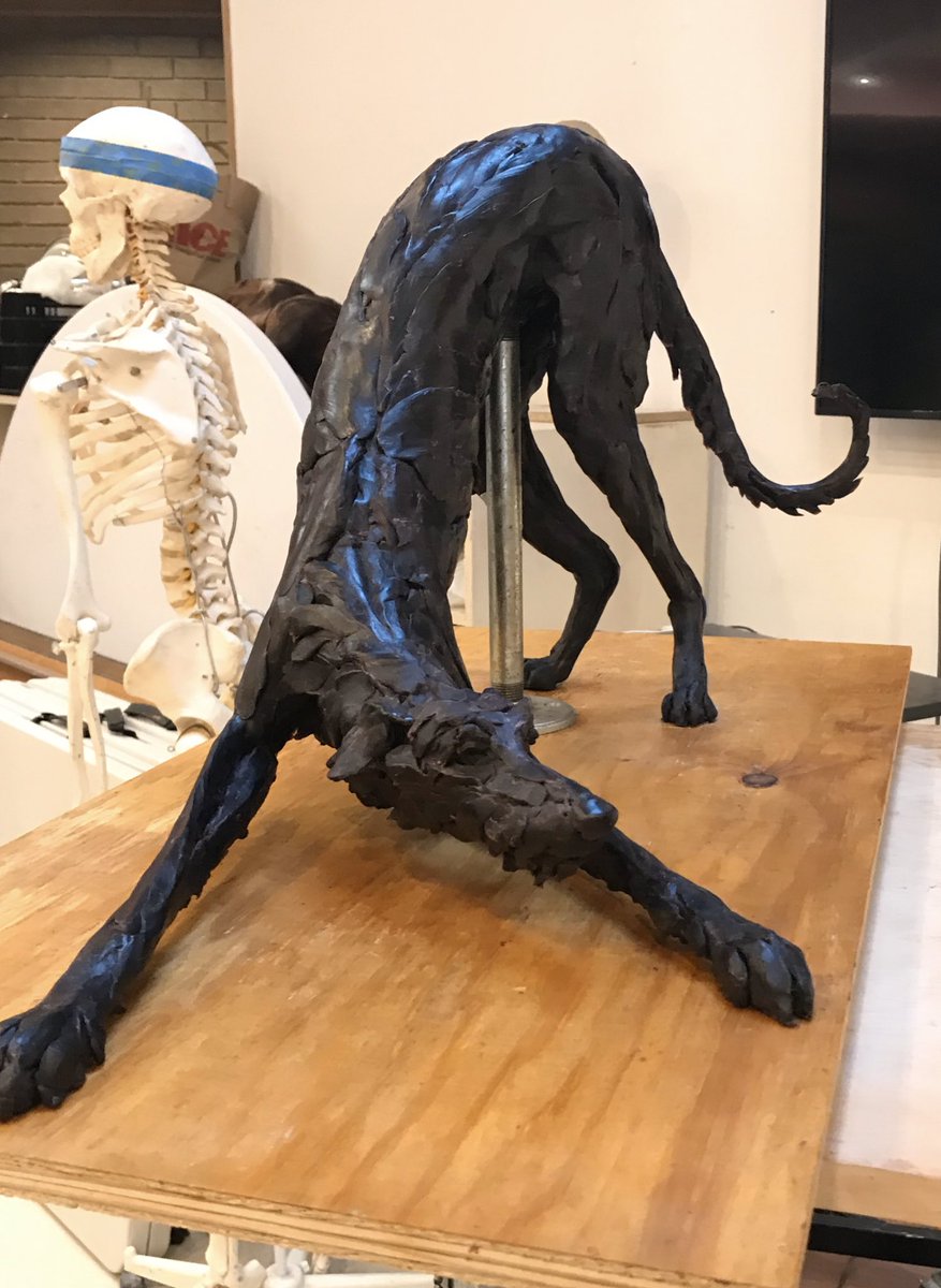BGDeerhound's tweet image. These sculptors really get me! And they pay me in pets for modeling #sculpture #arthound #deerhound #supermodel #sculptorseye #sculptureclass #brookgreengardens