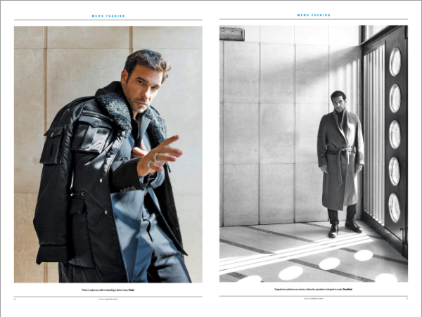 A_Calascibetta's tweet photo. Oggi (in edicola con Corriere della Sera) @edoardoleo racconta di sé e indossa per #stylefashionissue la moda uomo #fw19 https://t.co/vyBP1rsEVx