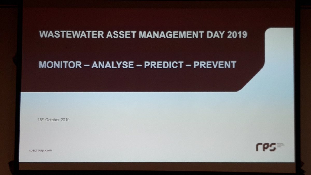 AndyBirdAW's tweet photo. Wastewater Mgt day 2019 hosted by RPS  about to commence in Birmingam #wastewater #rps https://t.co/uwLXoFHzXk