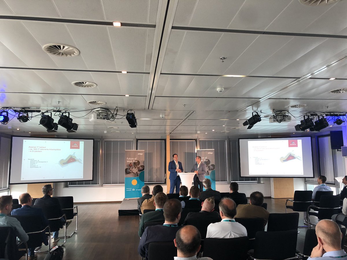 Spannender Citrix Kunde: Asamer live auf der Citrix Future of Work Tour in Wien #FoWTour19