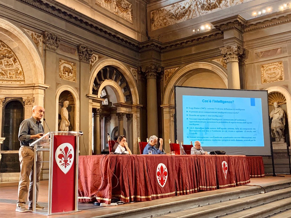 AI_x_IA's tweet photo. L’intelligenza è definita in 70 modi diversi, tanto che molti ritengono più appropriato parlare di comportamenti intelligenti.
– #MauroLombardi, Professore associato del Dipartimento di Scienze per l'Economia e l'Impresa dell'@UNI_FIRENZE

#voceAIragazzi
#AIxIA https://t.co/Z1kiql0BGa