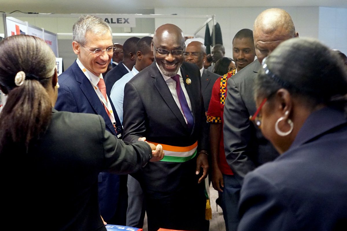 iesebschool's tweet photo. Exciting to see Prof. @xavieroliver yesterday address a forum hosted by our associate school, @mdebizschool. "If services don't include digitalization, Côte d'Ivoire will fall back in the global race for development," he said. #aMarktoMake @cgeci_academy https://t.co/cPJjltg2iG