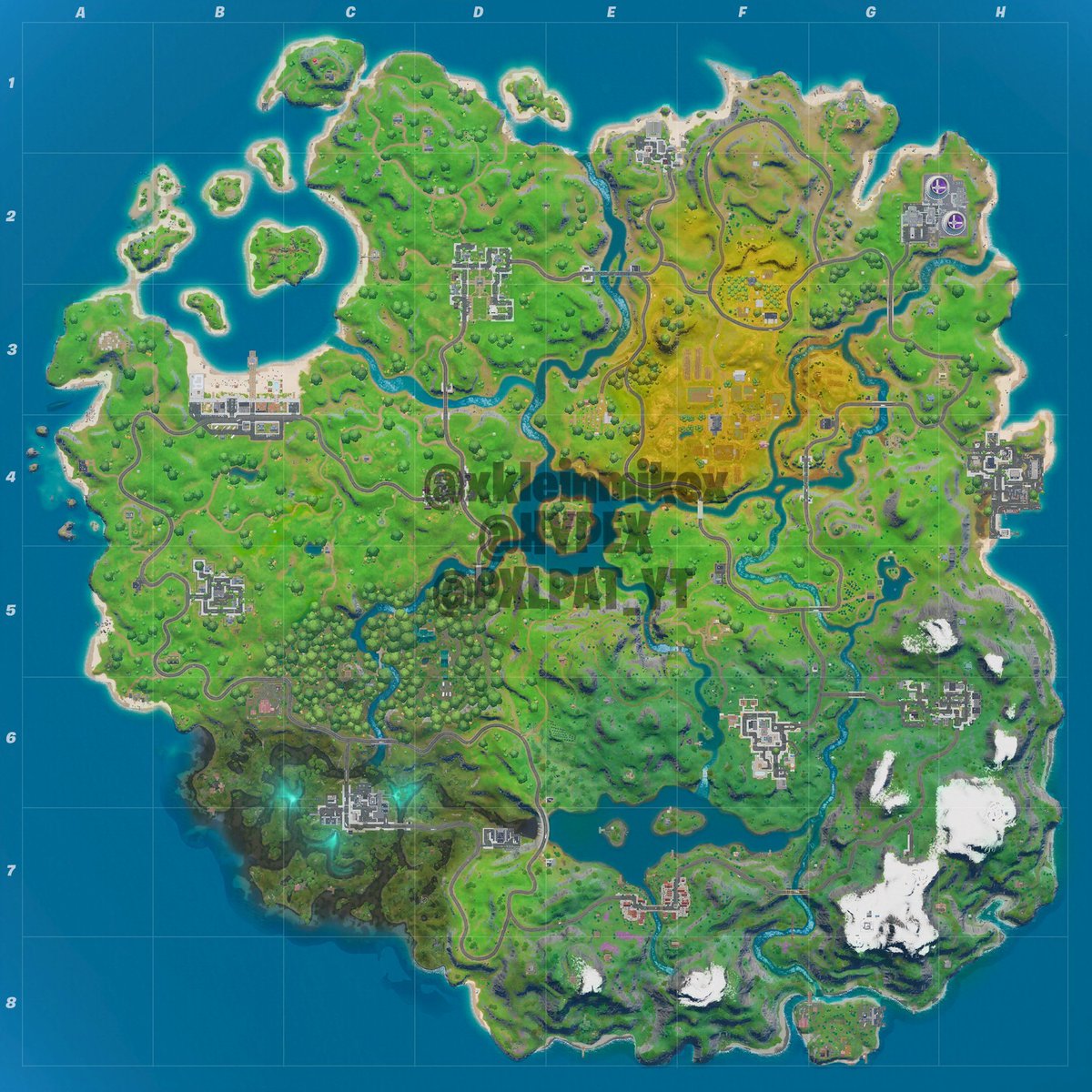 FortniteLeaksIT's tweet photo. #Fortnite2 MAP!

/via @HYPEX https://t.co/MN5tp53ghA