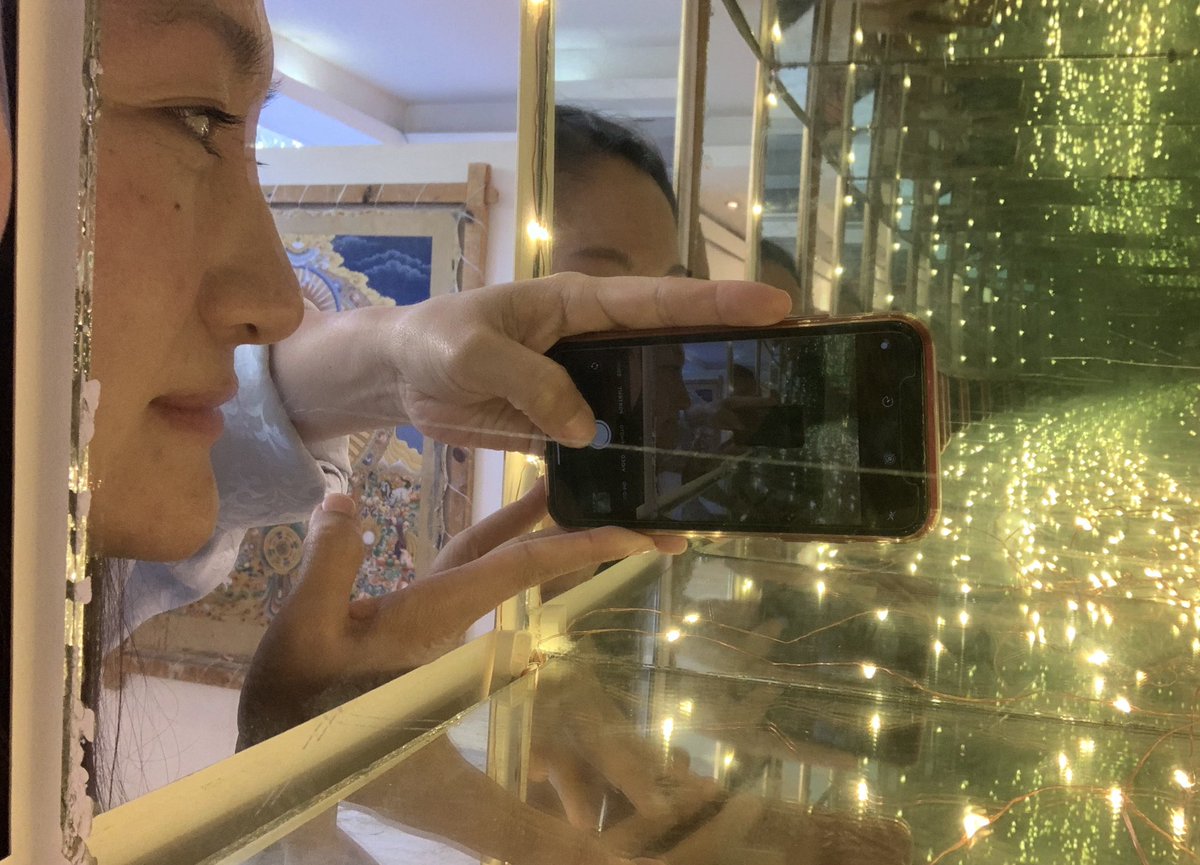 SonamDema's tweet photo. A must-visit solo exhibition #Ribong by a local artist Gyempo at VAST Bhutan! Truly a visual feast from all those beautiful meticulous paintings and some sensory fun installations π The exhibition is open for all visitors till October 31. #artwork #Bhutan #Bhutanese #Artist https://t.co/2kC78T8ml3