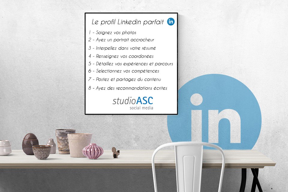 StudioASC's tweet photo. Le profil #LinkedIn parfait ?
https://t.co/ZJiQM5RQKv
#StudioASC #SocialMedia https://t.co/k0Ep30yLJQ