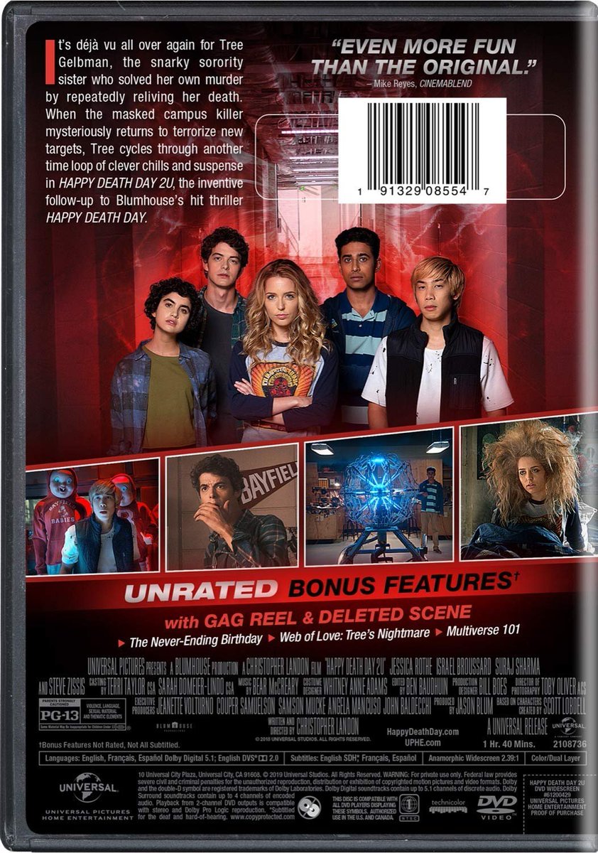 Tanja Reuter On Twitter Tonight Movie Happydeathday2u Watch