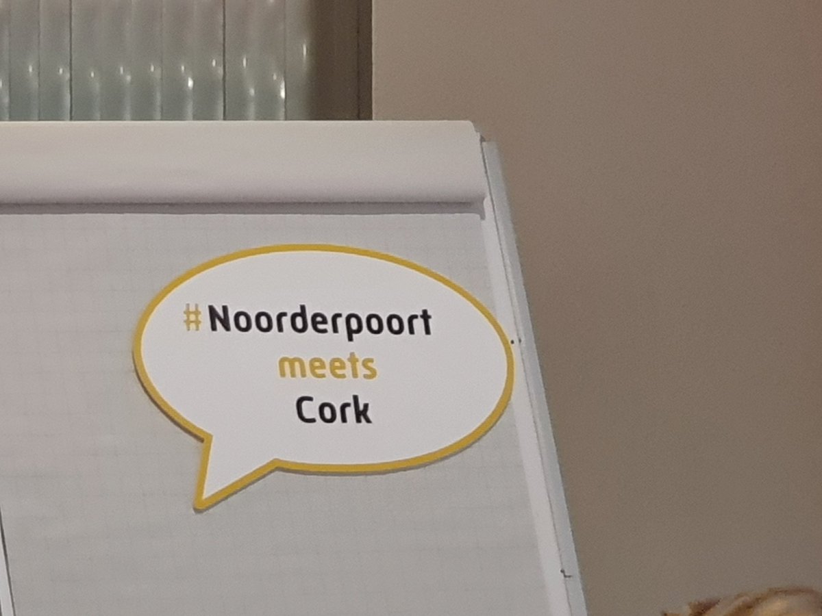 CorkETB's tweet photo. John Fitzgibbons of CETB and Rob Schuur of Noorderpoort singing the Memorandum of Understanding between Cork ETB and Noorderpoort #creatinglinks @csncollege @stjohnscollege @CorkCollege https://t.co/LhL7dKpUtw