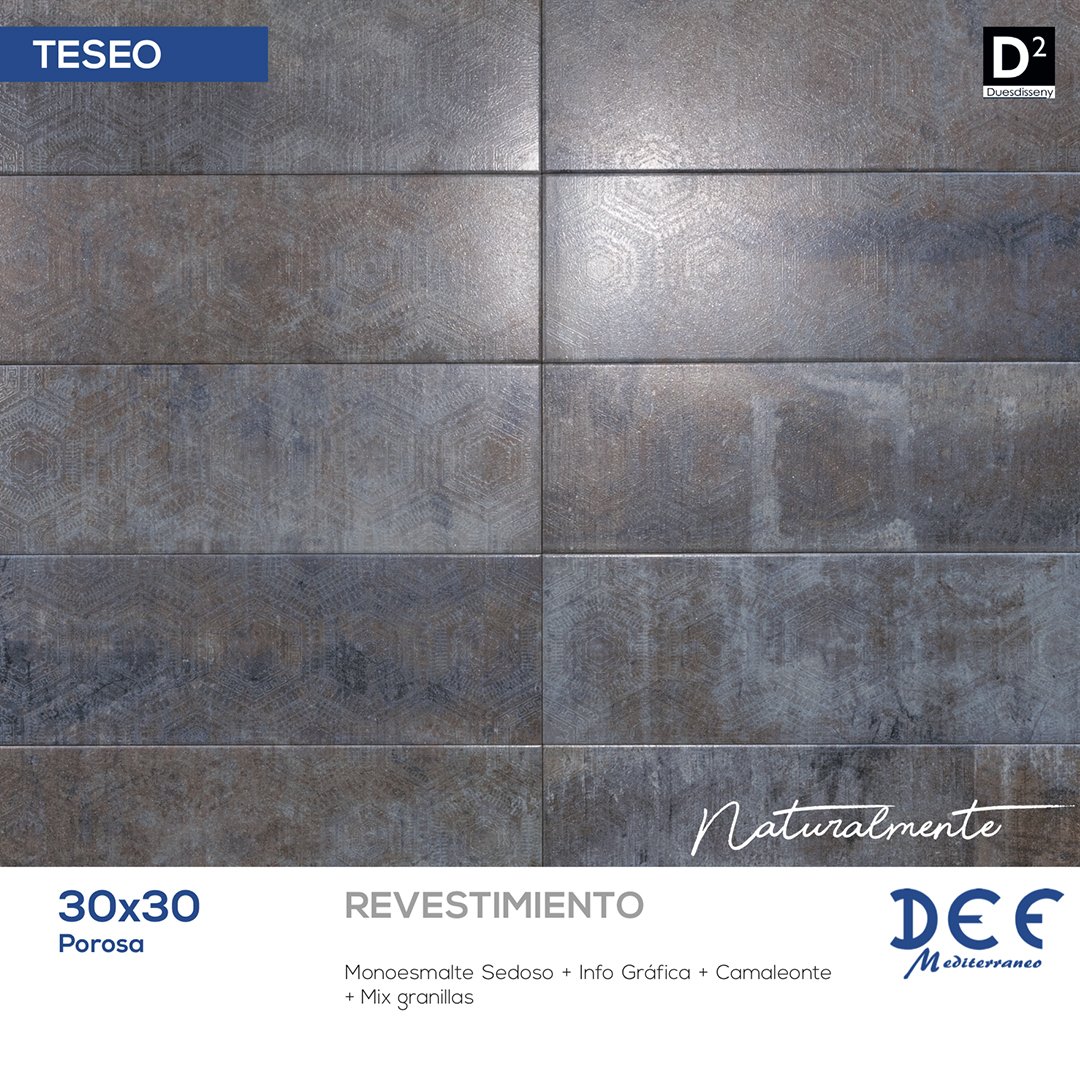 DefMediterraneo's tweet photo. 🔹SERIE TESEO
🔹Revestimiento
🔹Porosa
🔹Formato 30x30cm
🔹Monoesmalte sedoso
🔹Info gráfica digital
🔹Camaleonte
🔹Mix granillas
#Ceramica #Colorificio #CeramicTile #TileOfSpain #Azulejo #ProductoCeramico #DefMediterraneo https://t.co/22ziQL0bPB