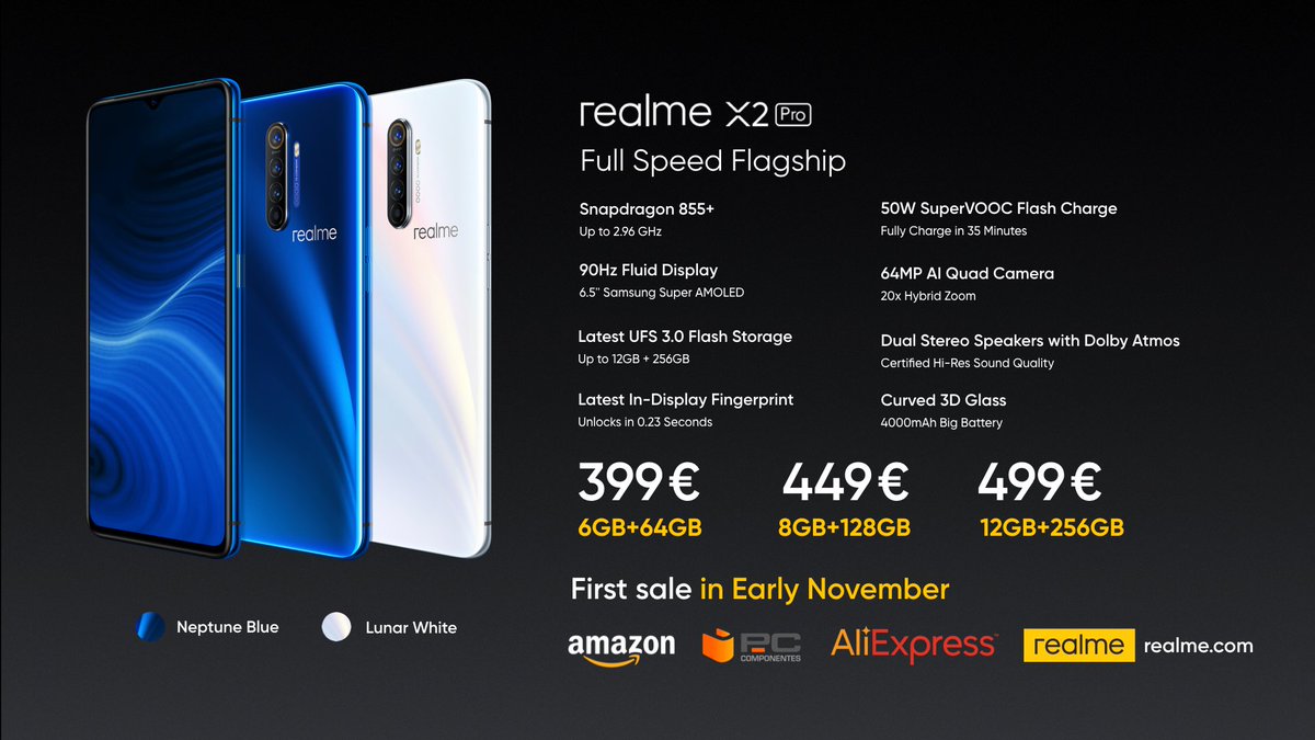 Realme X2 Pro is official with 90Hz display and Snapdragon 855+