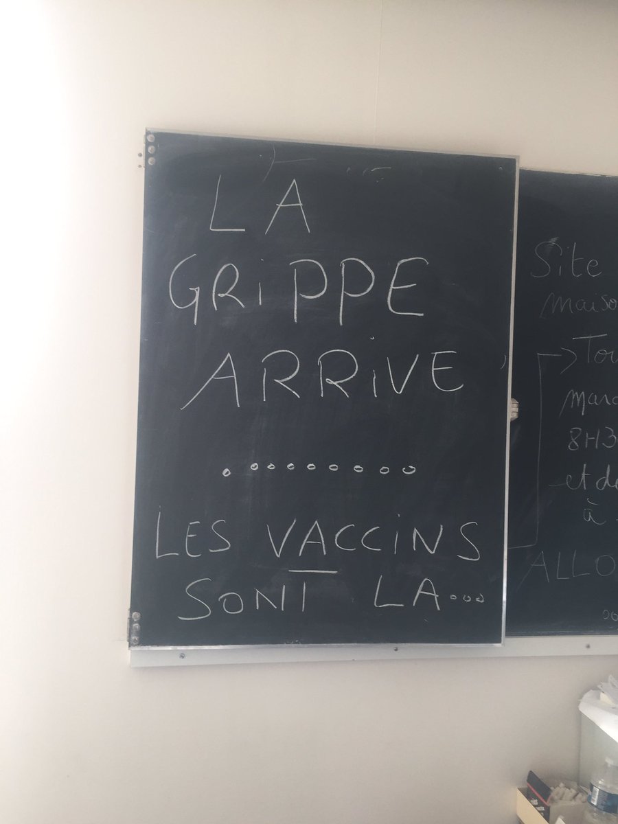 📅 Début de campagne de #vaccination contre la #grippe! 

💉 Être vacciné est un devoir des professionnels de #santé et de toutes les personnes en contact avec les plus vulnérables ! 

❓Et vous ? Allez vous, vous faire vacciner ? 
Cc @LouisC_ANEMF @Ines_ANEPF <a href="/Clara_FNESI/">Clara_FNESI</a>