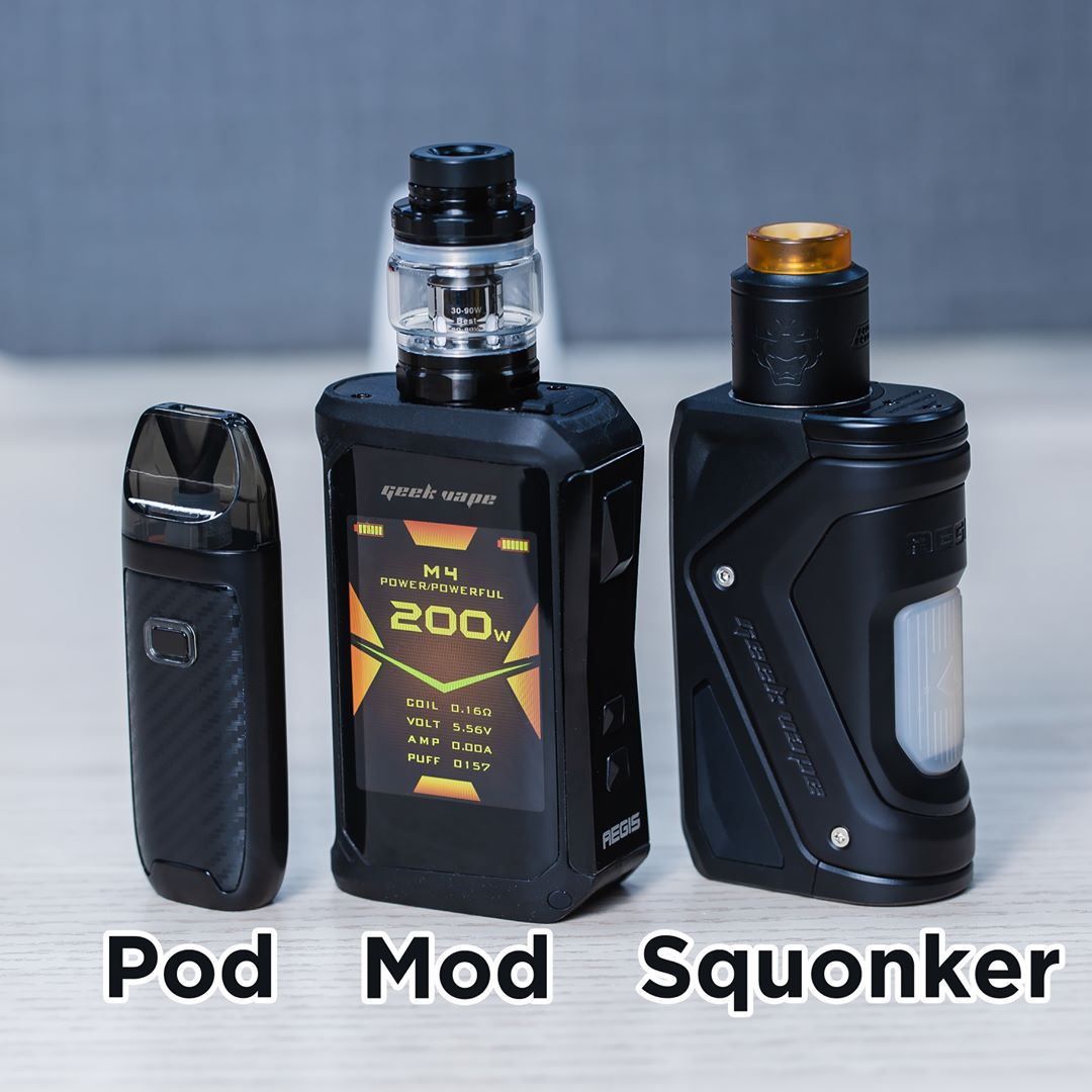 vapesourcing's tweet photo. Pod, mod, and squonk, which meet your needs best? Leave your reason below~😄😄
#Vapesourcing #bidentpod #aegisx #aegissquonk #geekvape #vape #vapelove #vapers #vapestore #VAPE好きと繋がりたい #vaper #vapebabes #vapestagram #vapelifestyle #vapeshop #vapepics #vapegirl #vapeindo https://t.co/UJl8UgE6XT