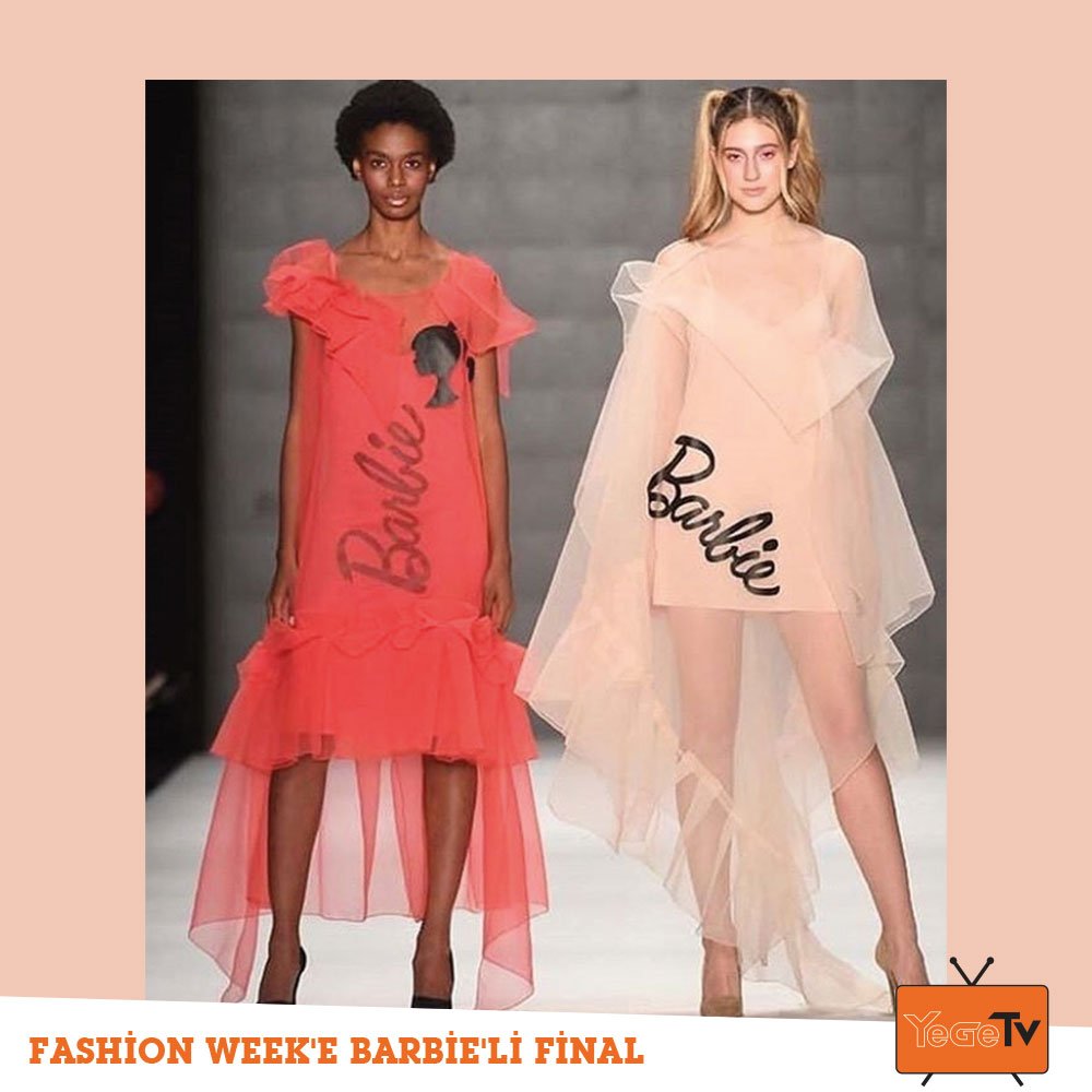 YEGETV's tweet photo. Çiğdem Akın, Barbie için hazırladığı tasarımlarıyla Mercedes - Benz Fashion Week Moda Haftası’nı kapattı. Ünlü modacı Barbie’nin pembe dünyasını yansıtan kreasyonda modern ve genç çizgileri bir araya getirdi.
#yegetv #fashionweek #barbie #magazin #cigdemakin #mercedesbenz https://t.co/8kAUoYZlSA
