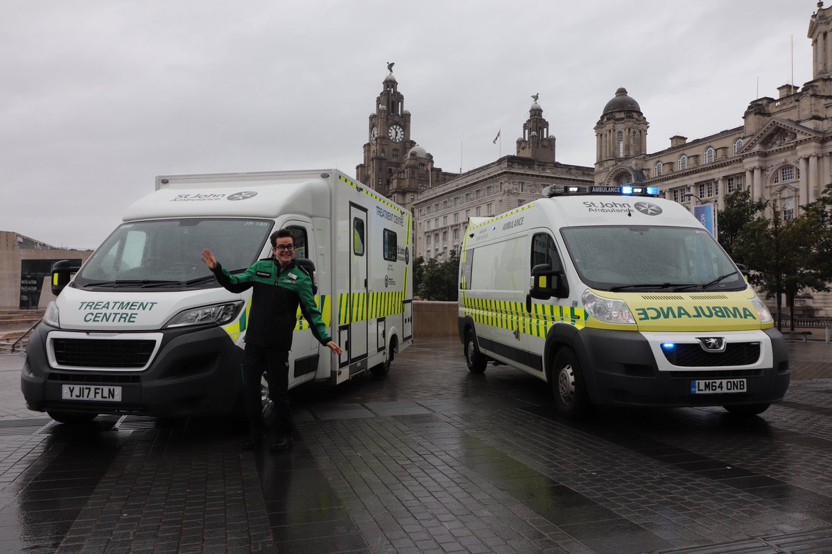 This is what one proud Unit Manager looks like (even in the rain!) So far in 2019 <a href="/SJA_CMAmbUnit/">SJA Cheshire & Mersyside District Ambulance Unit</a> has provided emergency ambulance crews: For 110+ events, responded to a major incident, supported <a href="/NWAmbulance/">North West Ambulance Service</a> during winter pressures - AND!! Provided ongoing CPD for our clinicians!