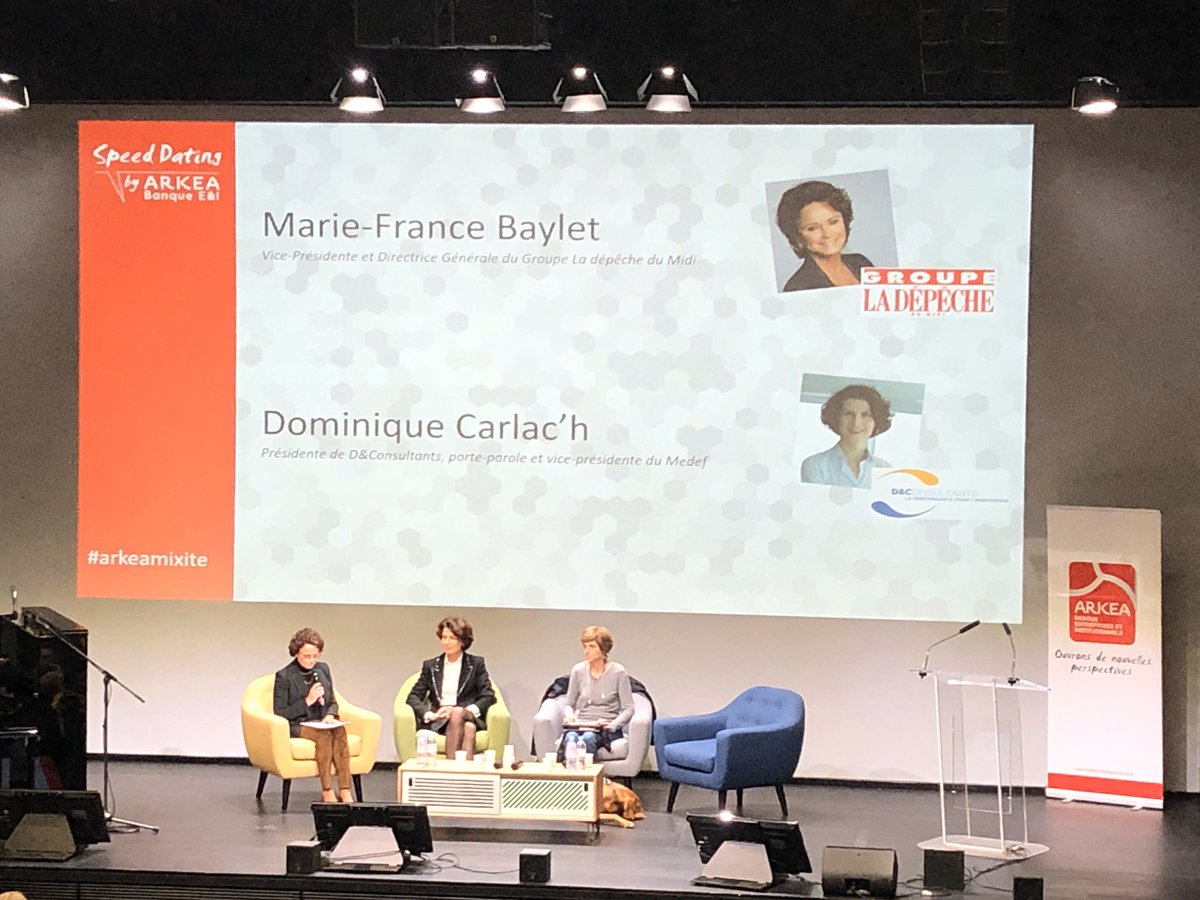 Dominique Carlac’h: Ne soyons pas prisonniers d’un déterminisme social ou de genre #SDE2019 <a href="/joinstationf/">STATION F</a>