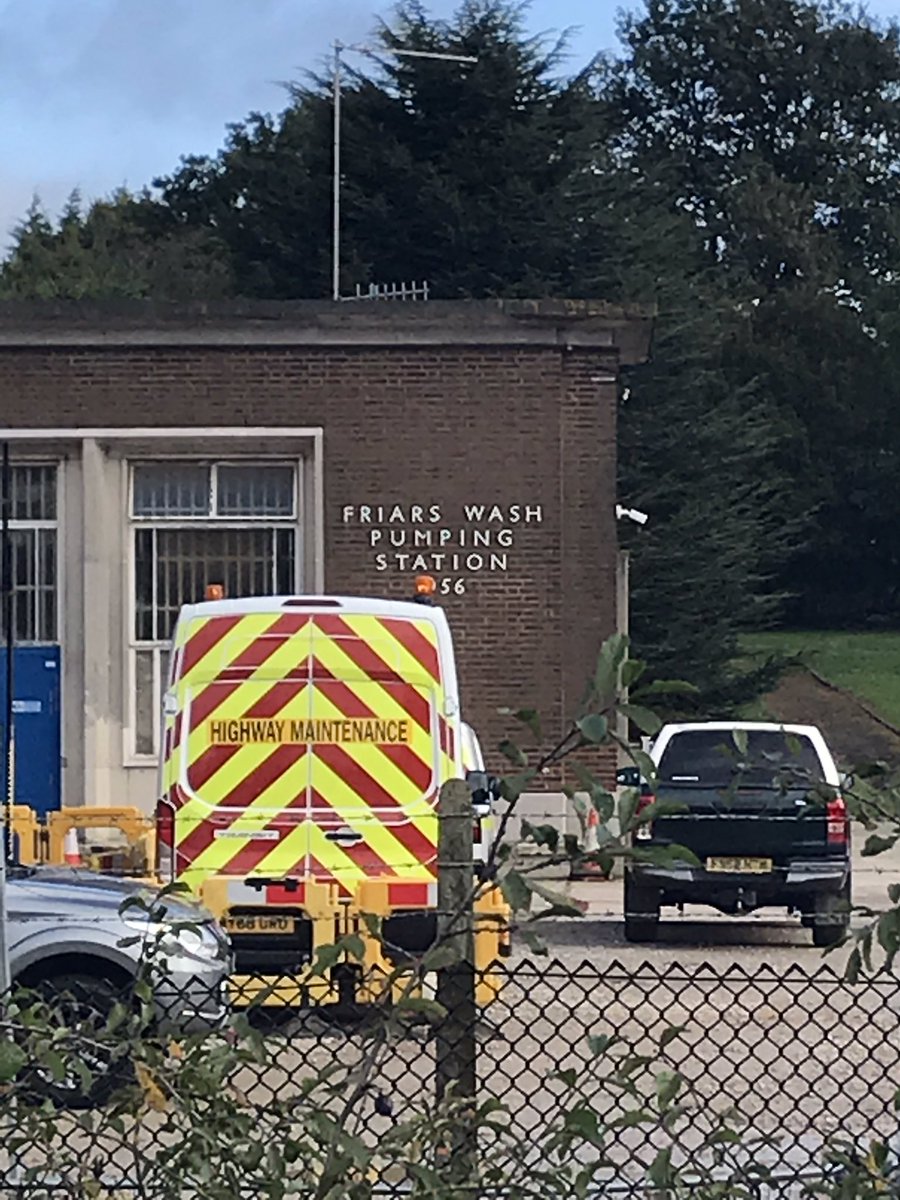 The sign looks back to a time when the fast-flowing waters of the  #Ver constituted the engine room of an entire monastic economy & forward to a future when it will have no water at all