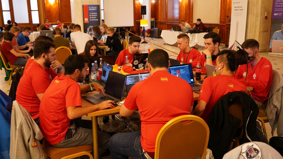 ManriqueDz's tweet image. Amazing experience in Bucharest last week at the European Cybersecurity Challenge. #ECSCTeamSpain will be back competing again. Congrats to @ECSC_Romania🇷🇴 for winning #ECSC2019.
Can&apos;t wait for #ECSC2020 in Austria 🇦🇹! Good luck to @TeamAustriaECSC in organizing the next edition.