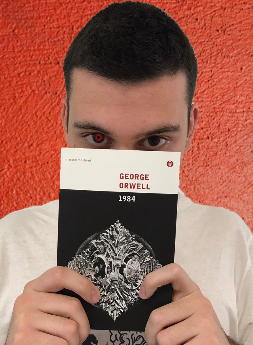 marzaro_davide's tweet photo. La guerra è pace, La libertà è schiavitù, L'ignoranza è forza.
#tifacciounlibro
#1984
@lacriscros https://t.co/yFjh9jK50a