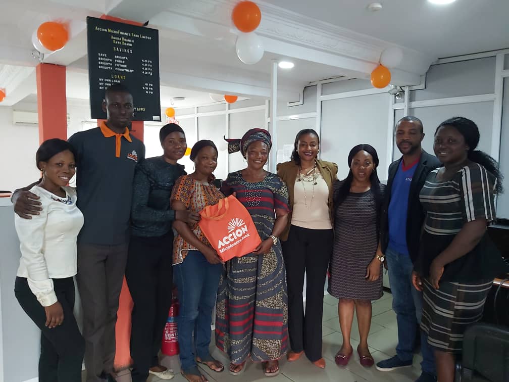AccionMfb's tweet photo. The Management staff of Accion MfB paid a courtesy visit to some of our customers. We will not take you for granted. Thank you for banking with us.
#AccionMfB #Customer #TuesdayMotivation #CustomerServiceWeek #MagicofService #TheMagicOfService #MyFutureisBright https://t.co/naHeqm9uZ7