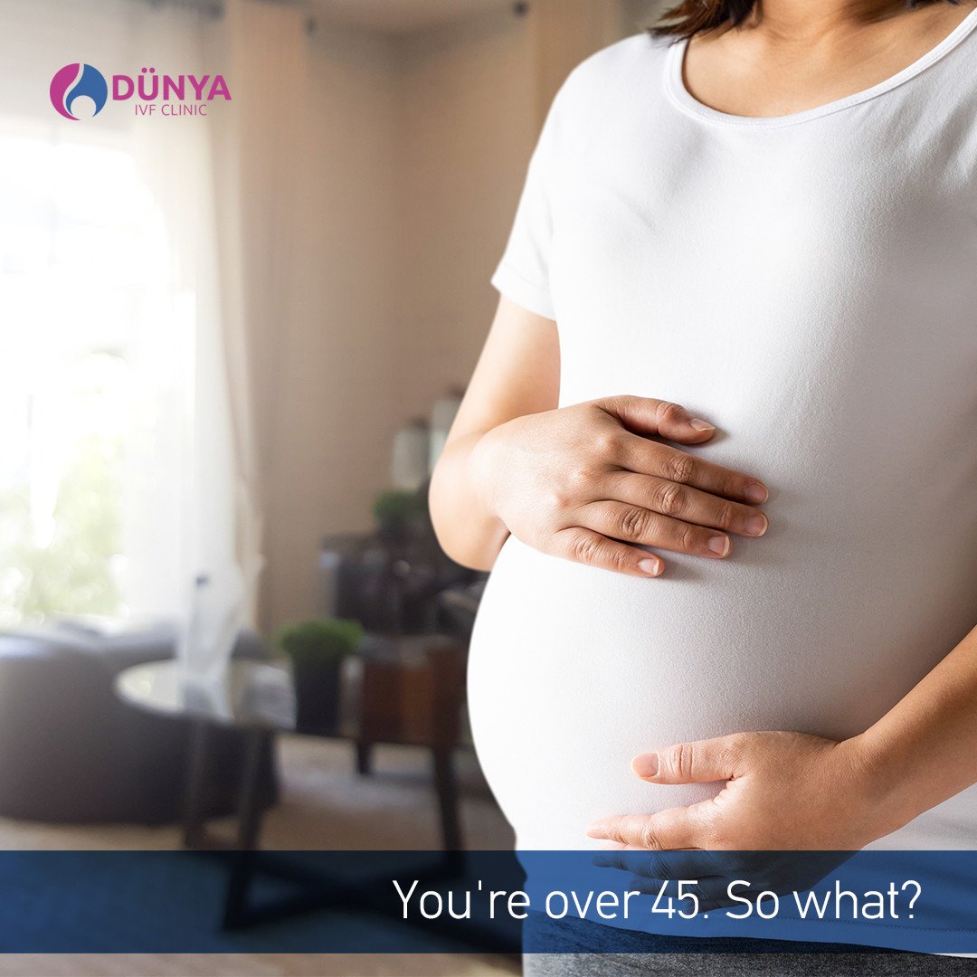 DunyaIVF's tweet photo. You're over 45. So what?
The beautiful journey of motherhood can still happen.
Call Dunya IVF now at 📞 +90 392 650 7777!
or E-mail us to 💻info@dunyaivf.com.
#DunyaIVFClinic #DunyaIVF #CyprusIVF #IVF #ttc #ttcjourney #ttcsupport #eggdonation #ivfcyprus https://t.co/lQpgSgGnbl