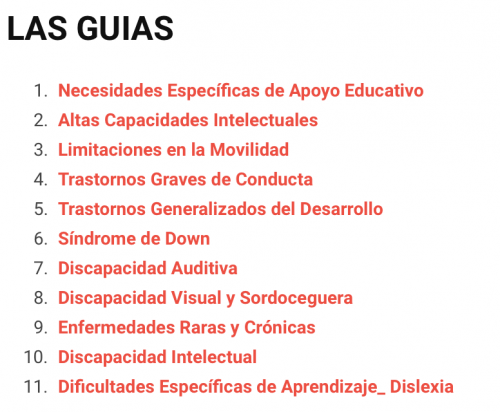 IMPRESCINCIBLES 20 Guías de Apoyo Pedagógico NEAE orientacionandujar.es/2019/10/15/imp…