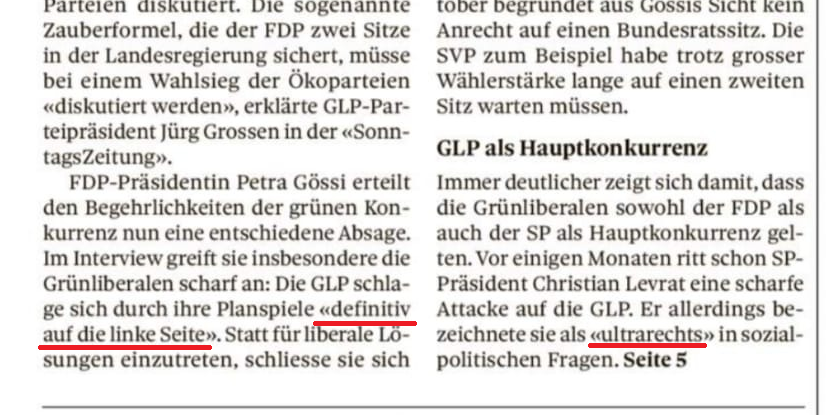 Michael_Koepfli's tweet photo. @FDP_Liberalen @spschweiz @grunliberale @PetraGoessi @ChristianLevrat @schaulinnoam Und weiter gehts auf der Frontseite des heutigen @tagesanzeiger. @FDP_Liberalen @spschweiz. #lechts #rinks #Popcorn https://t.co/2juzpHjzSb