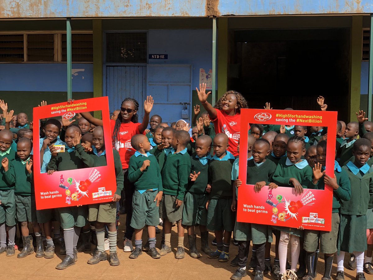 pawankrmarella's tweet photo. Kids are the best! Let’s give them a bright future. Let’s teach them handwashing and #chapagermschapa @LifebuoyKE https://t.co/32u5pn2Fw2