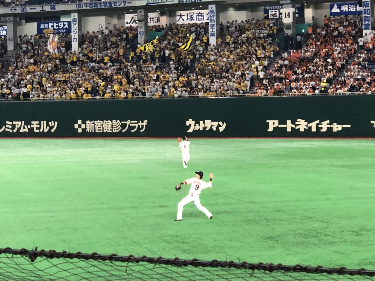 2417cook's tweet photo. 10/10 巨人 vs 阪神 ⚾️

亀井がかなり近い席で見れた🥰
試合も勝ったし楽しかった✨✨

いつものお店で祝杯🍻

#tokyogiants https://t.co/GEV7wwEfIo