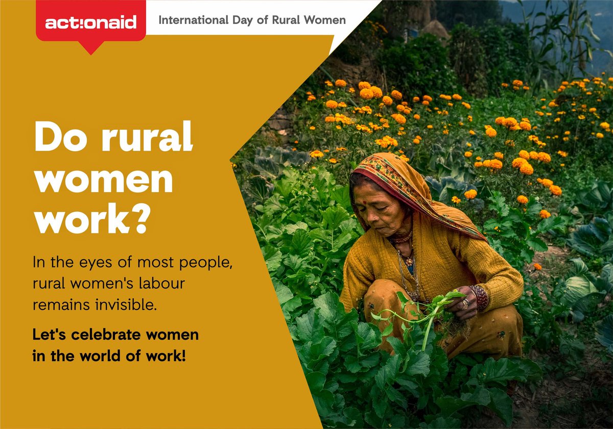 Land Ownership Pattern: Only 11% of women own land  (small holding) while 89% of women do not have any access to land, agriculture or property.

 #WomesShare, #NationalWomenFarmersDay #GenderedEquality #EqualityInProperty #WomenFarmers #FarmersSuicide @ActionAid India