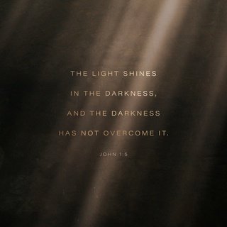 The light shines in the darkness, and the darkness has not defeated it.
John 1:5 ERV
bible.com/bible/406/jhn.…