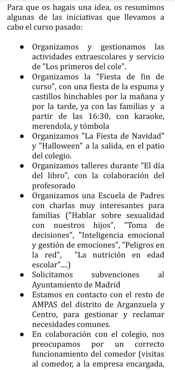 AMPA CP M.Marcenado tweet media