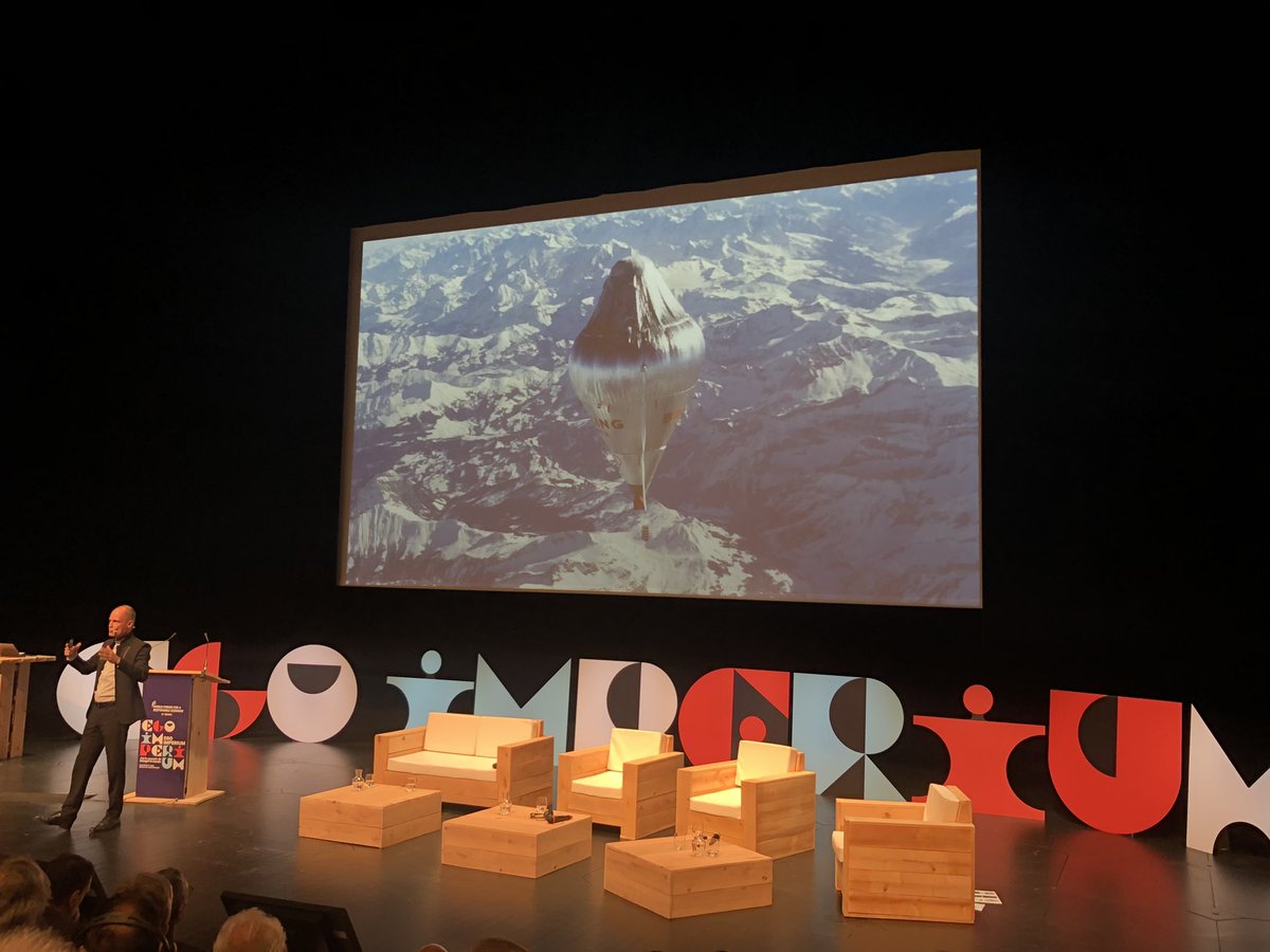 🎈« Il faut changer d’altitude pour pouvoir changer de direction ! » <a href="/bertrandpiccard/">Bertrand PICCARD</a> nous donne les clés pour faire face aux vents contraires en lâchant du lest et en renouant avec le pouvoir de l’intuition👌#WFRE19 #creativite #innovation #espritpionnier #BTheChange