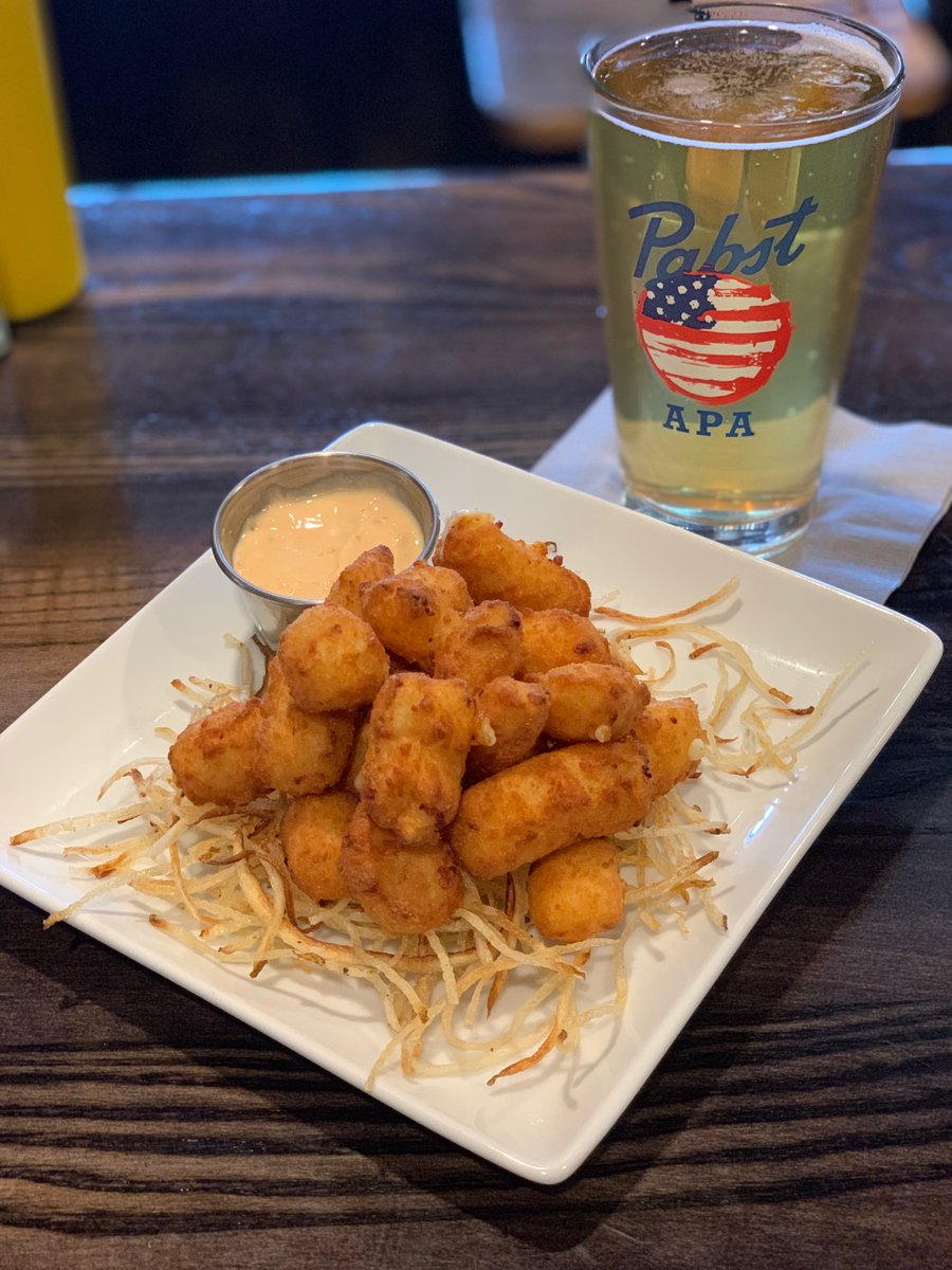 8020atKaelins's tweet photo. 10/15 national cheese curd day! New menu item- fried cheese curds served with a sweet chili sour cream dip. Goes great with cold beer/$10 domestic buckets.
Open seven days a week!
#IceCream #Familymenu #PatioDining #8020AtKaelins #Kaelins #IfYouCantStopPleaseWave #louisville https://t.co/cM1PZkbItC