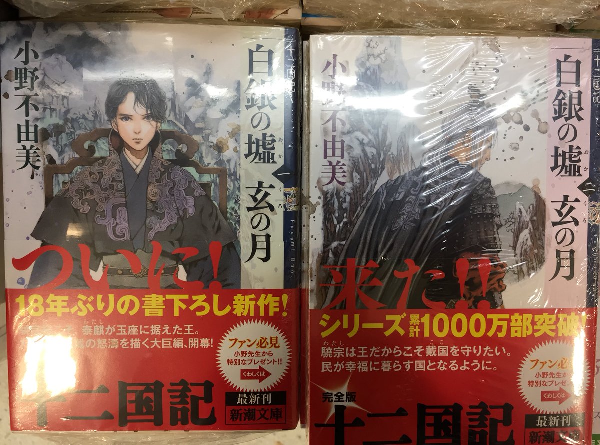 白銀の墟 玄の月 三巻 四巻 発売カウントダウンの記録 影の巻 19 10 15 10 27 2ページ目 Togetter