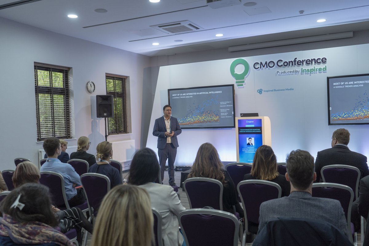 cmoinspired's tweet photo. In today’s digital age, AI and machine learning technologies promise to help in the journey of transformation and unlock huge value for businesses. TATA Communications’ Amit Sharma hosts a CMO masterclass about ‘Transforming B2B Marketing through Artificial Intelligence’. #cmo https://t.co/z3iayVeyZW