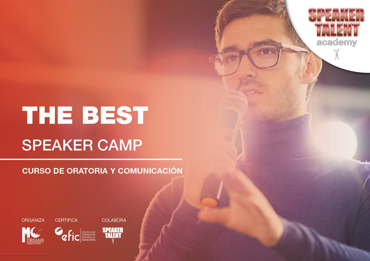 🔊 El mayor Programa de #Comunicación y #Oratoria de la mano de la academia de Speaker Talent

CONVIÉRTETE EN #EXPERTO EN CREAR #PONENCIAS, #REUNIONES, #FORMACIONES QUE TRANSFORMEN.

speakertalent.es/speaker-talent…