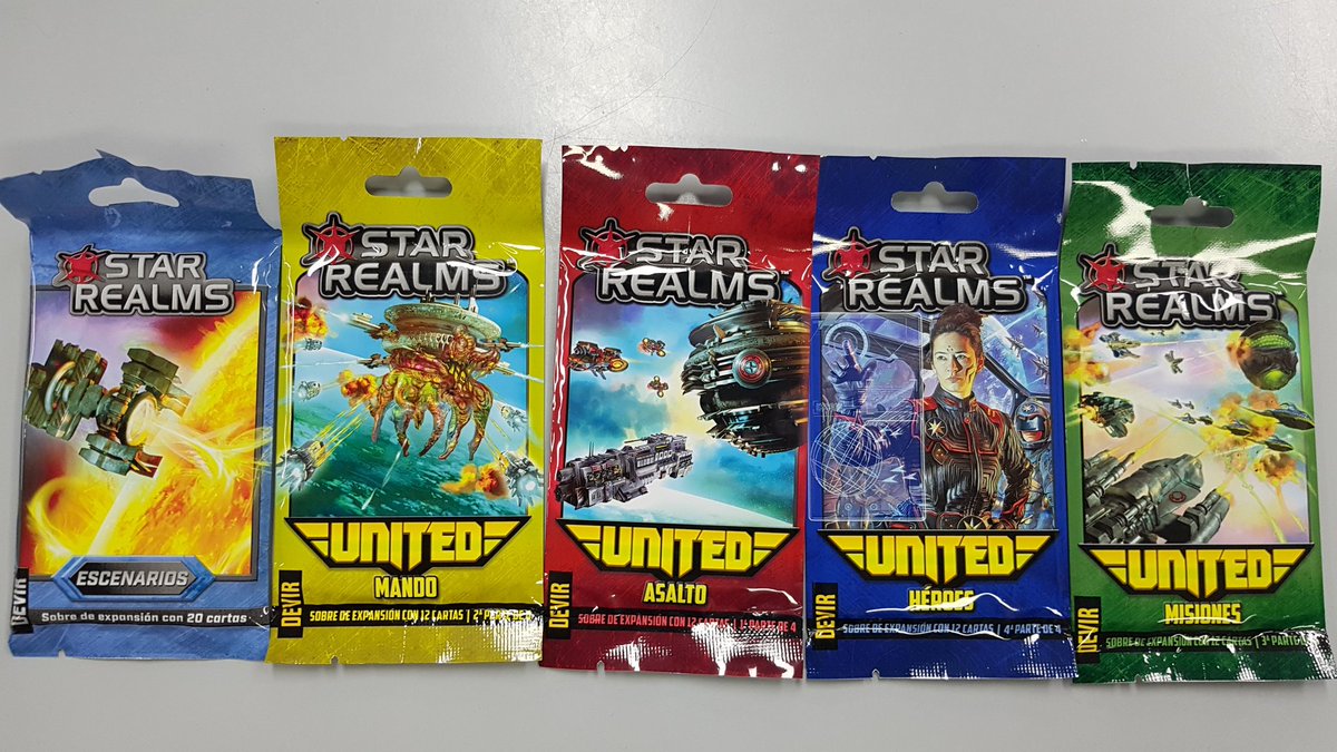 pjbv's tweet image. Pilladas las nuevas expansiones de #StarRealms de @DevirIberia. ¡¡Adoro este juego!!