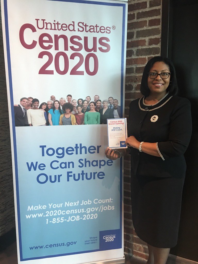 AKAOMODallas's tweet photo. We were honored to attend the Grand Opening of the Census 2020 DFW office. We are prepared to do our part to ensure everyone is counted! #Census2020 #AKAsLead #MakingDFWCount #AΚΑΟΜΟ #ΑΚΑΟΜΟPower #OmicronMuOmegaChapter #Excellence #ΑΚΑ1908 https://t.co/oSTEI5Mdm2